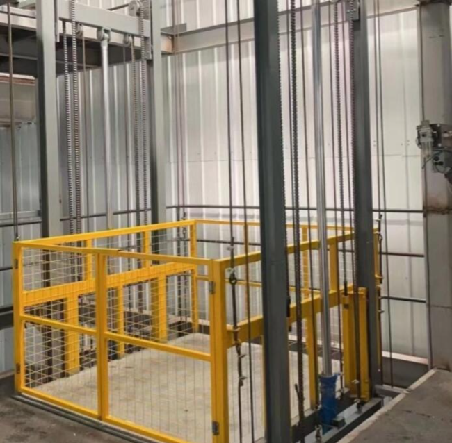 碾子山导轨式升降机一般加工周期