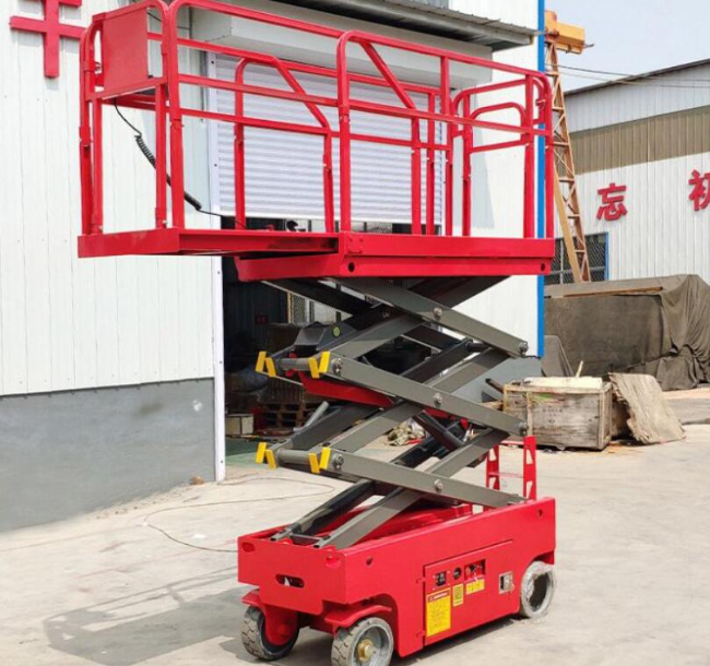 碾子山移动剪叉式升降机